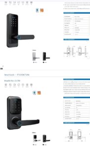 Serrures digitales haut de gamme